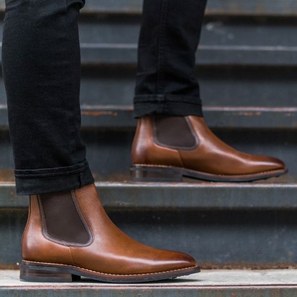 Thursday Boot Co Brandy Brown Leather Chelsea Boots Men’s Size 10 - Picture 1 of 16